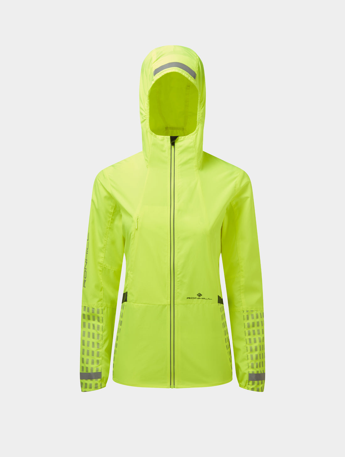 neon yellow reflective afterhours jacket for women