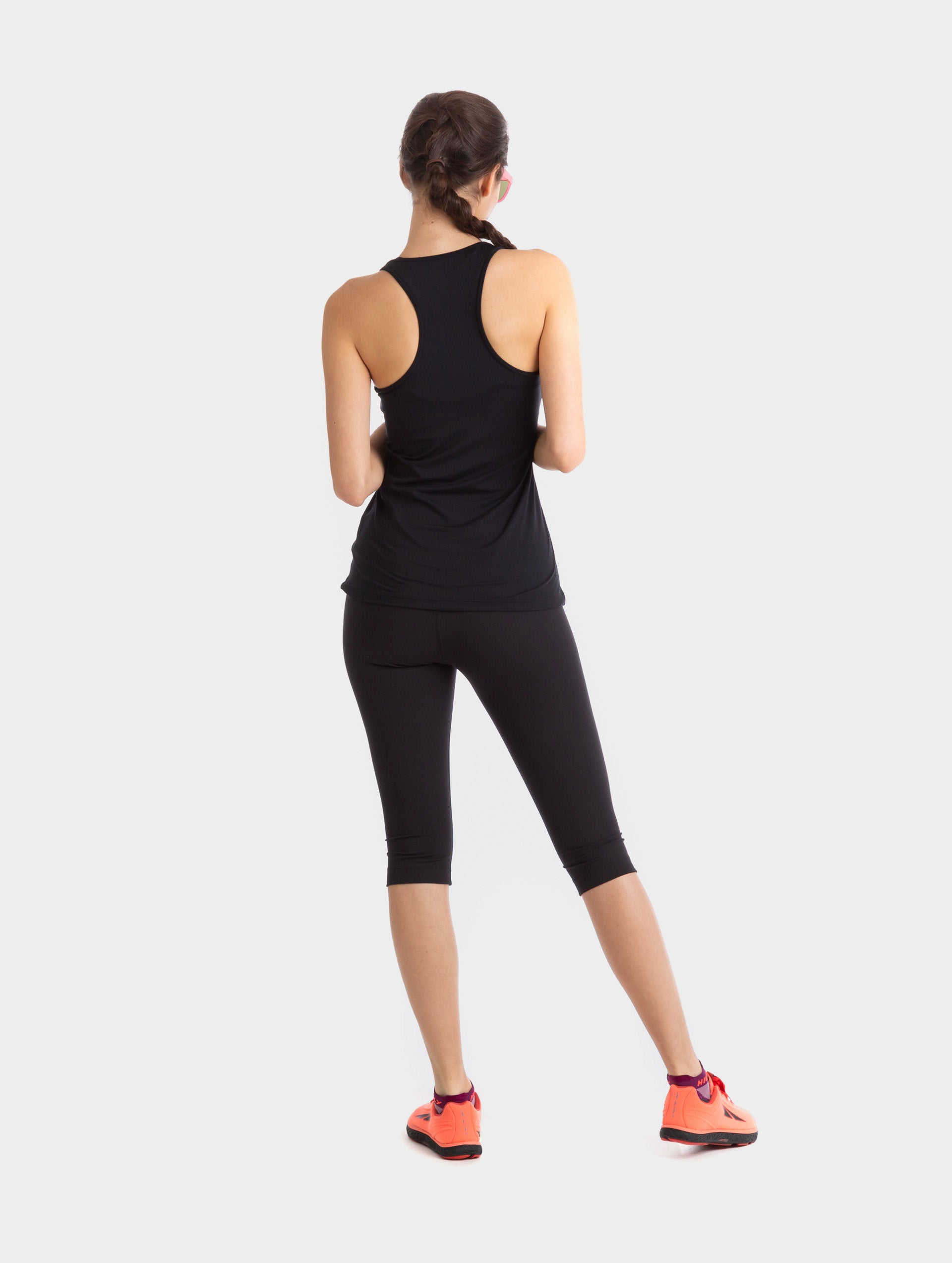 Athletic Work Women's Core Knit Capri (XL, Black) at